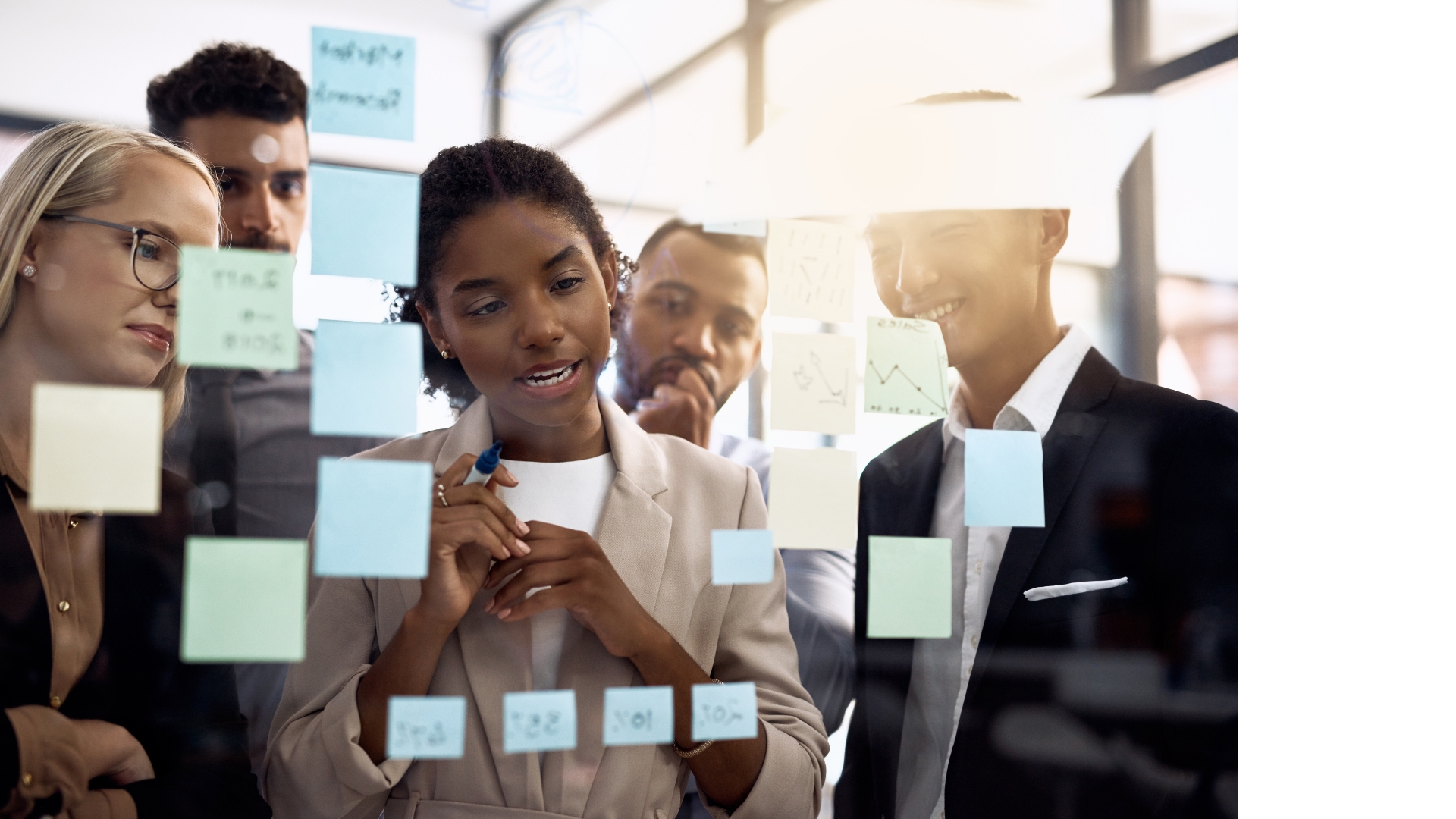 A&M team in strategy session