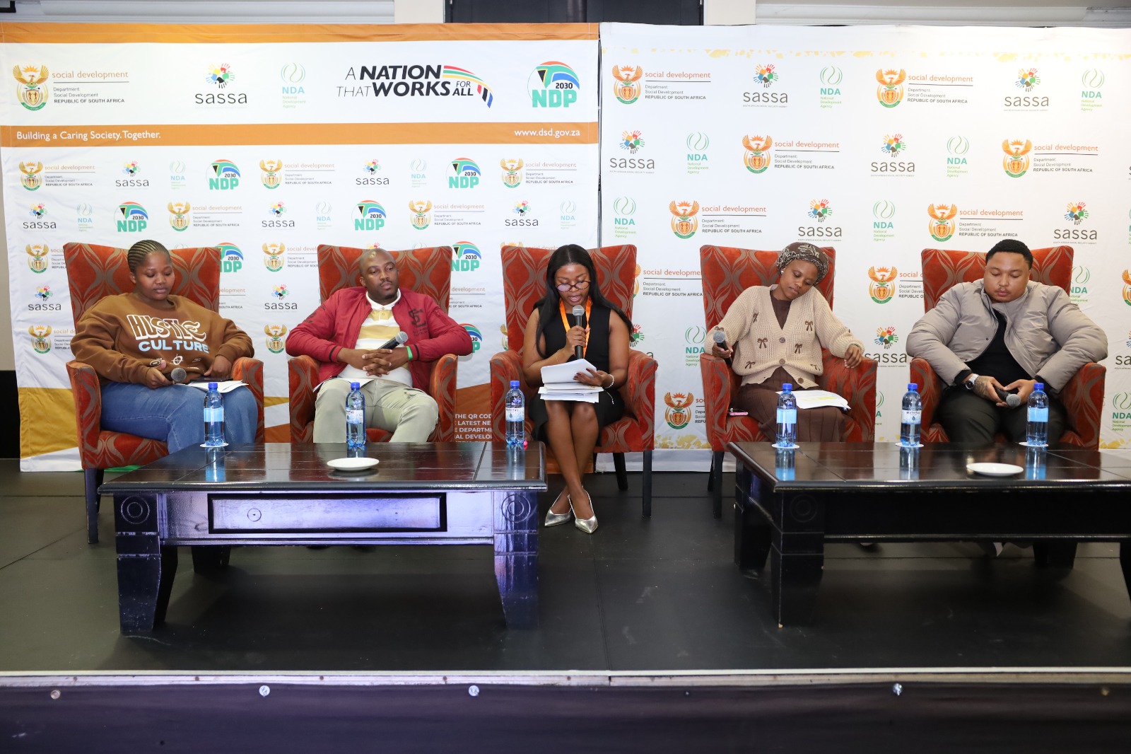 Digital Youth Festival panel discussion on stage